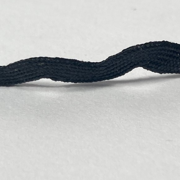 Black Ric Rac Trim Ribbon Offray 12 Rolls Craft Scrapbook Card Making Gifts - Picture 2 of 11